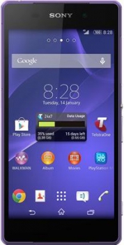 Sony Xperia Z2 D6503 Purple + Mobile Dock Sony Xperia Z2 D6503 Purple + Mobile Dock